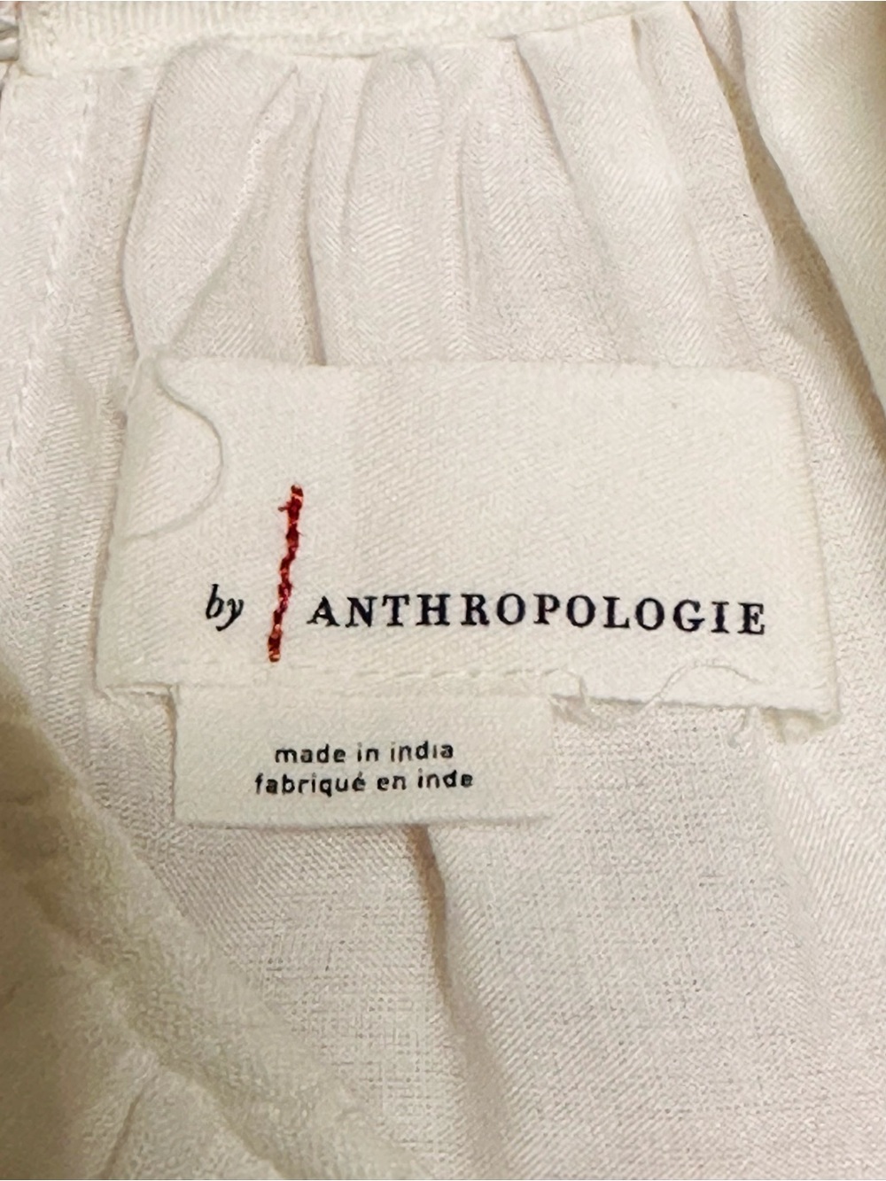 Anthropologie White Halter Bubble Hem Camisole - Picture 14 of 16